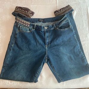 Aztec Detail Charlie B Jeans